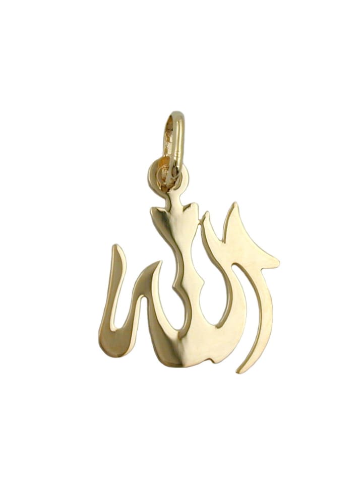 Anhänger 18x15mm 14Kt GOLD in gold