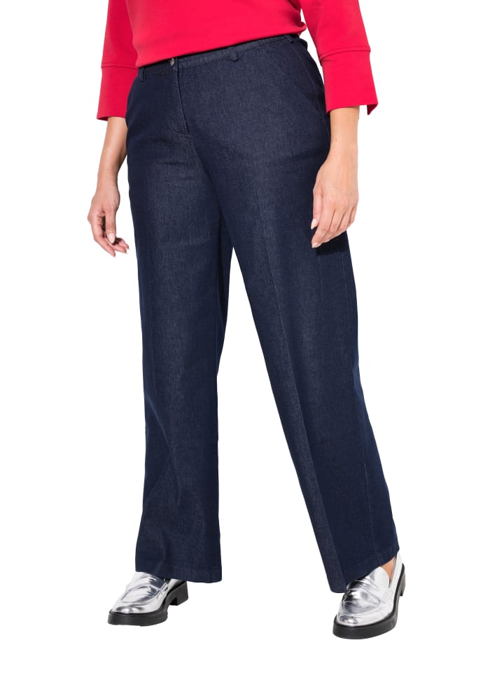 Jeans in blue denim