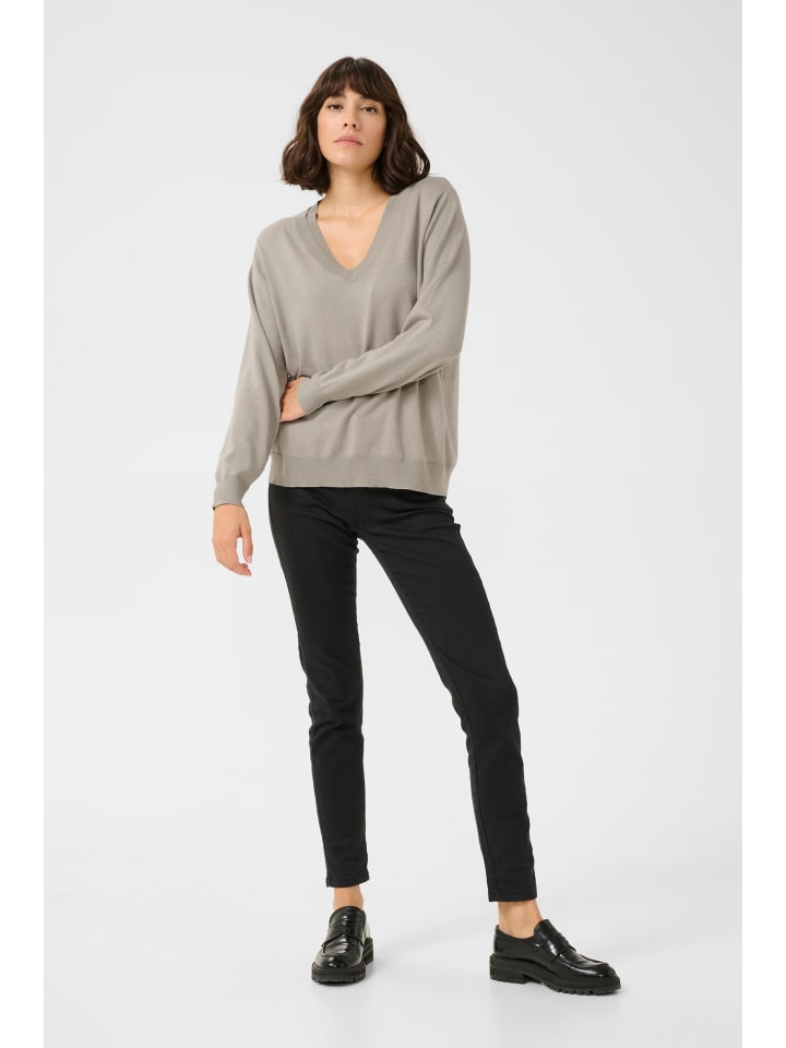 Strickpullover KAlizza Regular fit in Elephant Skin