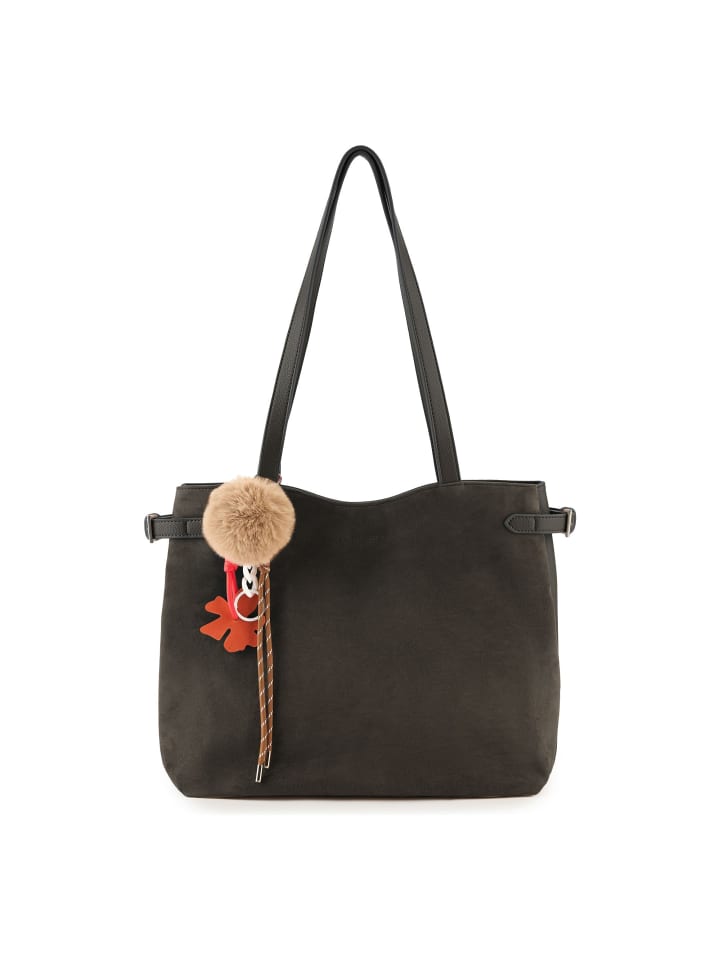 Playful Schultertasche Leder 37 cm wren