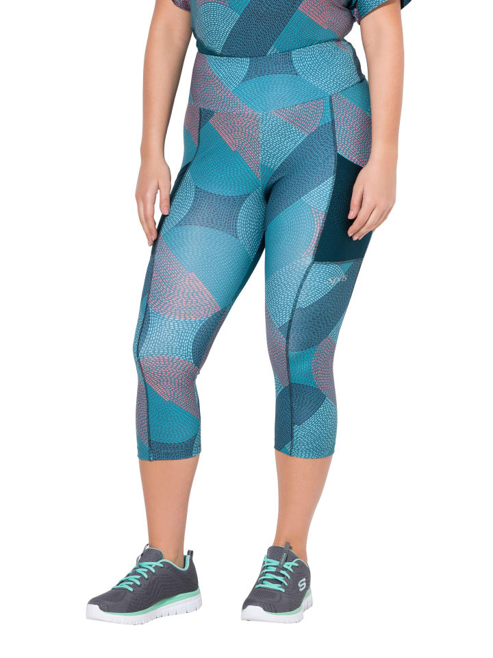 Leggings in dunkelpetrol