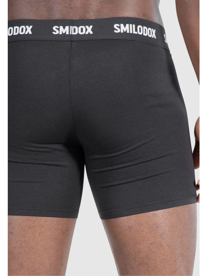 Modal Boxershorts 3er Pack in Schwarz
