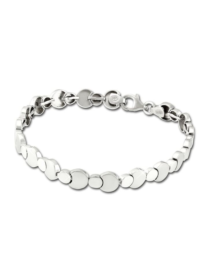 925 Sterling Silber Damen SilberDream Armbänder Circles ca. 19cm