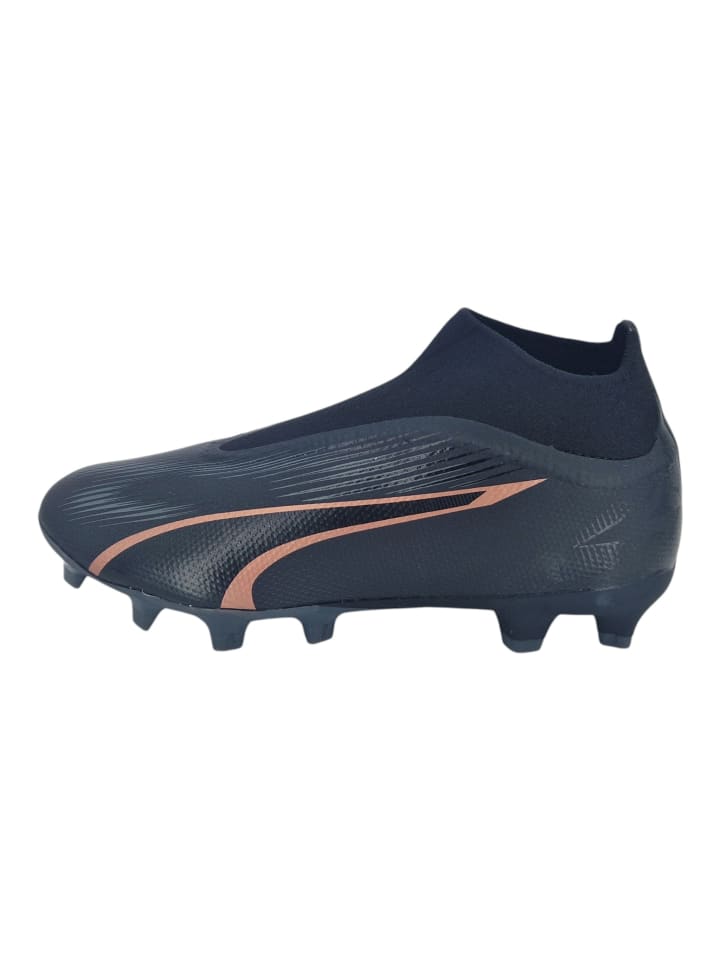Fussballschuhe ULTRA MATCH+ Laceless FG/AG in Schwarz