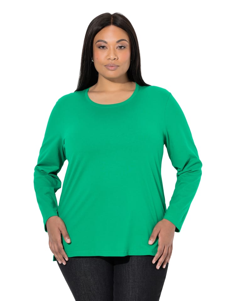 Shirt in smaragdgrün
