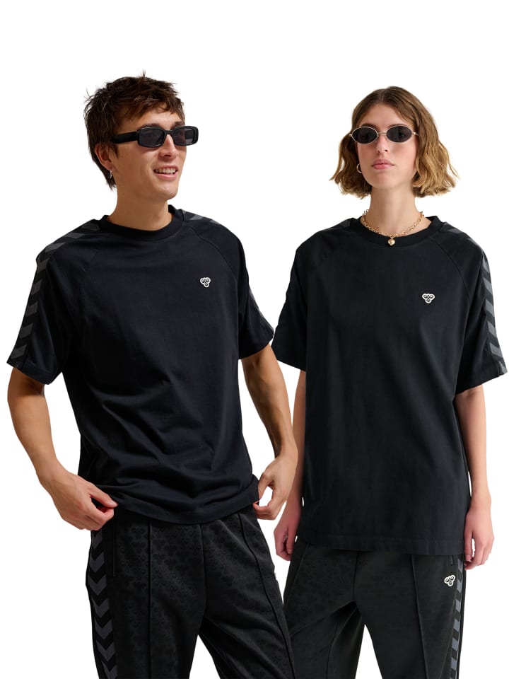 T-Shirt Hmlarchive Lebensstil Erwachsene in BLACK
