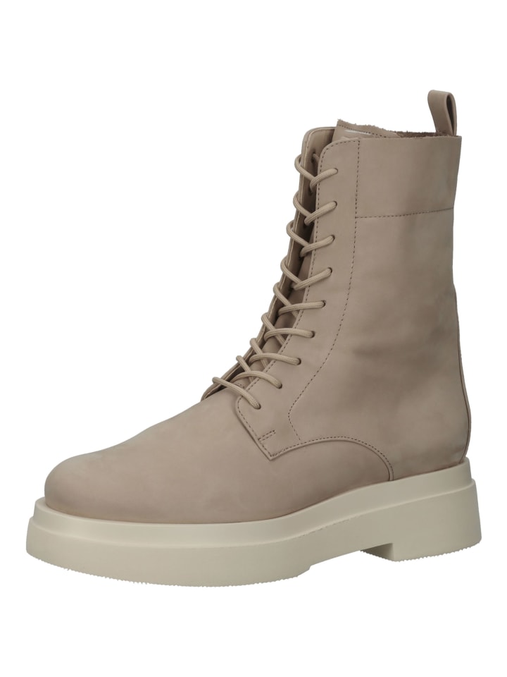 Stiefelette Hellgrau