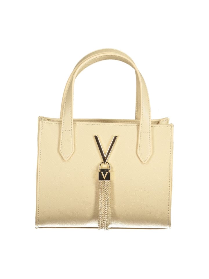 Beige Polyurethan Damen Tasche