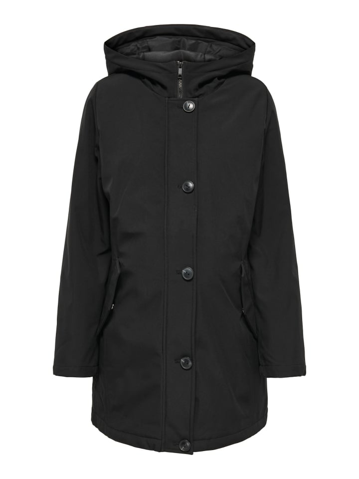 Langer Parka in Black