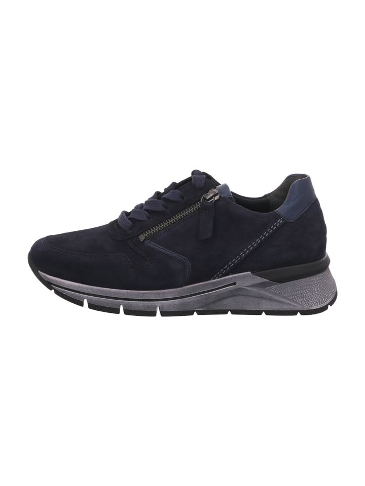 Komfort Schnürschuhe in Blau
