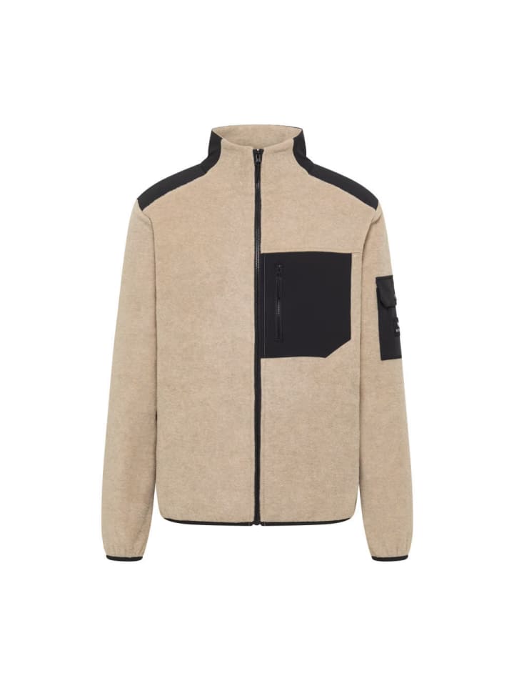 Fleecejacke in braun