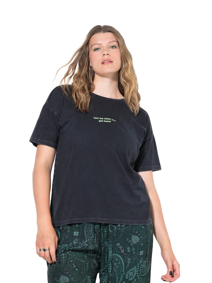 Shirt in anthrazit
