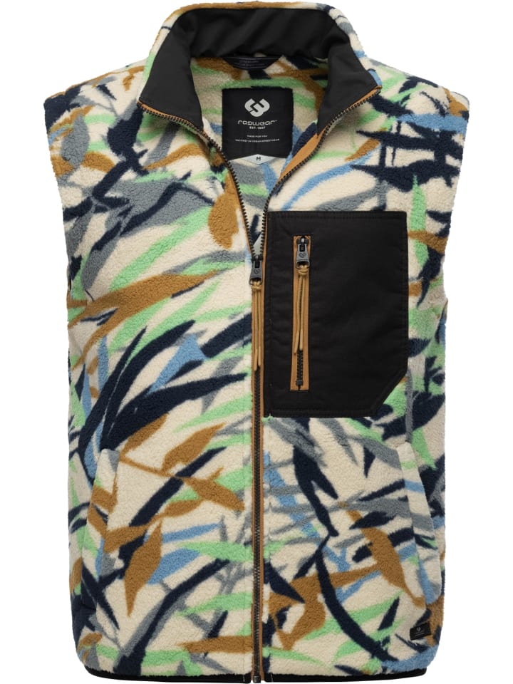 Fleeceweste Collsy Vest in Brown Sugar
