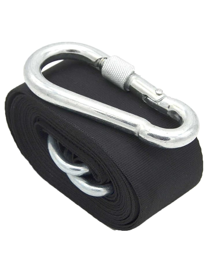 Hängesessel Befestigung Bucky 1 Gurt mit Karabiner schwarz