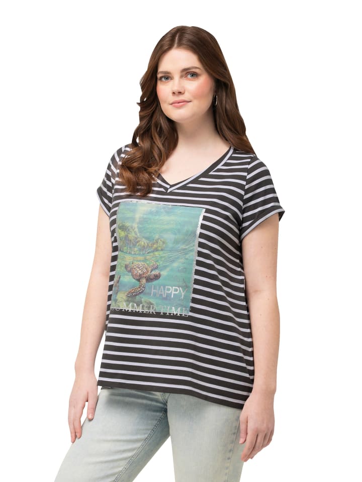 Shirt in asphaltgrau