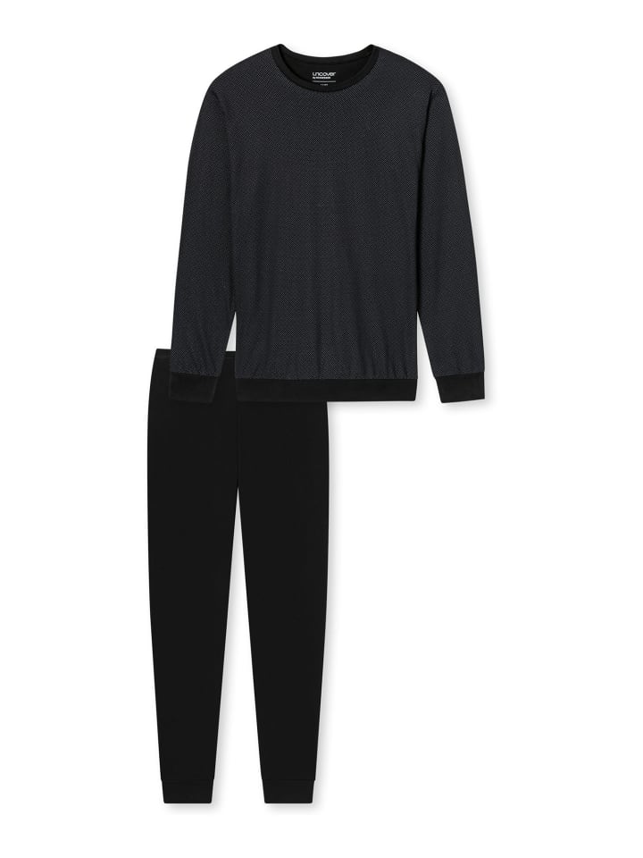 Pyjama Nightwear Serie in Schwarz
