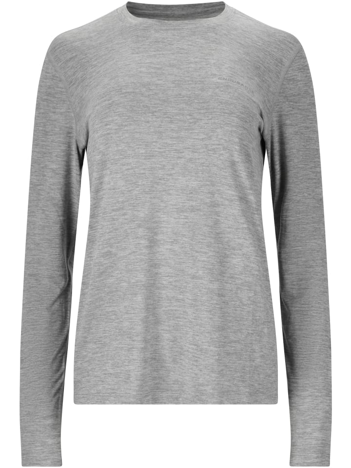Langarmshirt Alvaly in 1005 Light Grey Melange