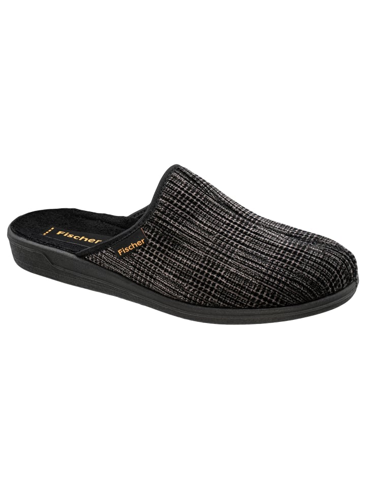 Herren-Pantoffel Frank in Grau