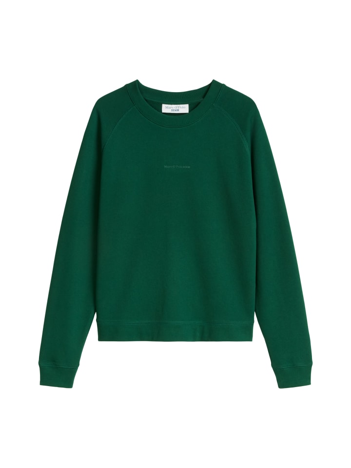 Sweatshirt relaxed in Rich Emerald