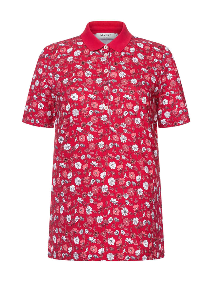 Poloshirt, Knopf halbarm in Grenadine