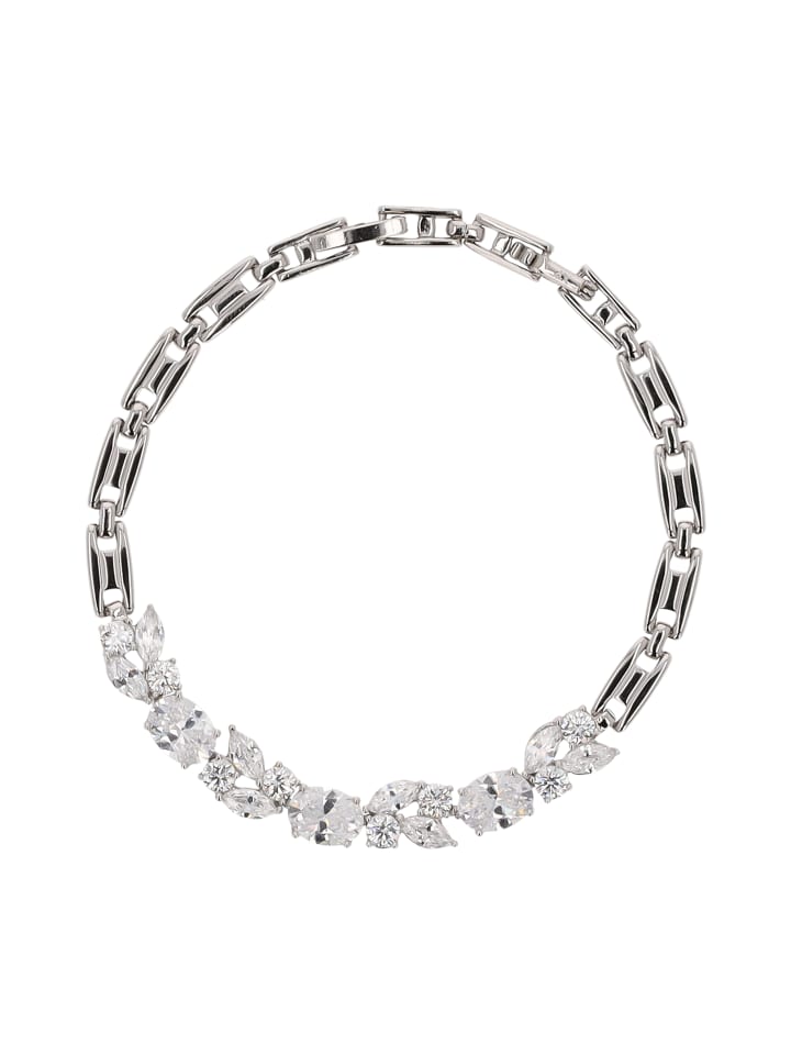 Women Link Bracelet in Silver
