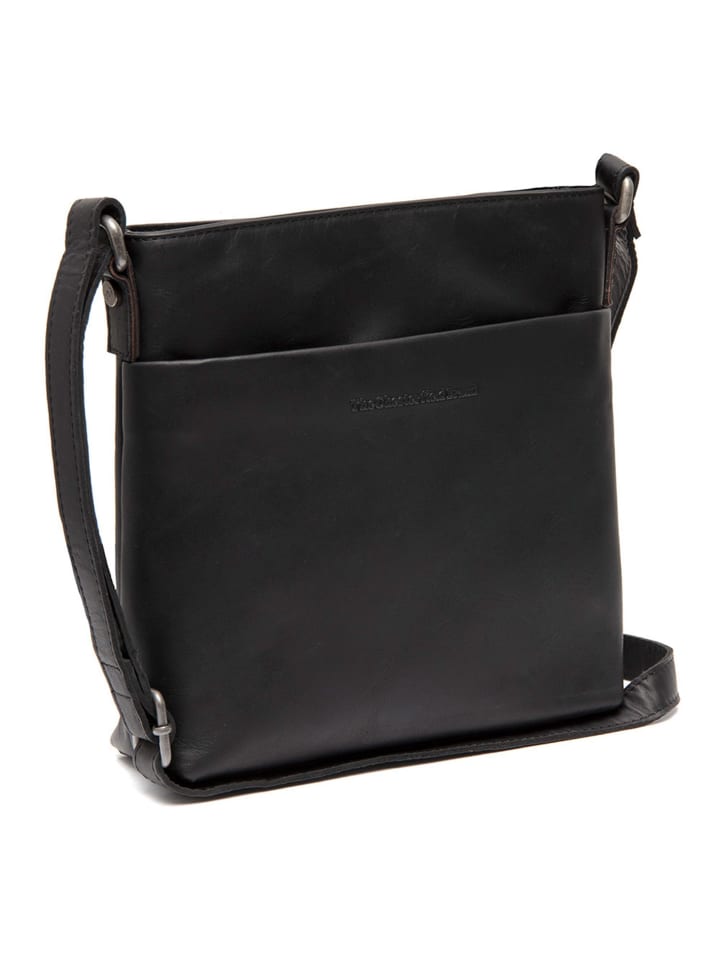 Navene Umhängetasche Leder 20.5 cm black