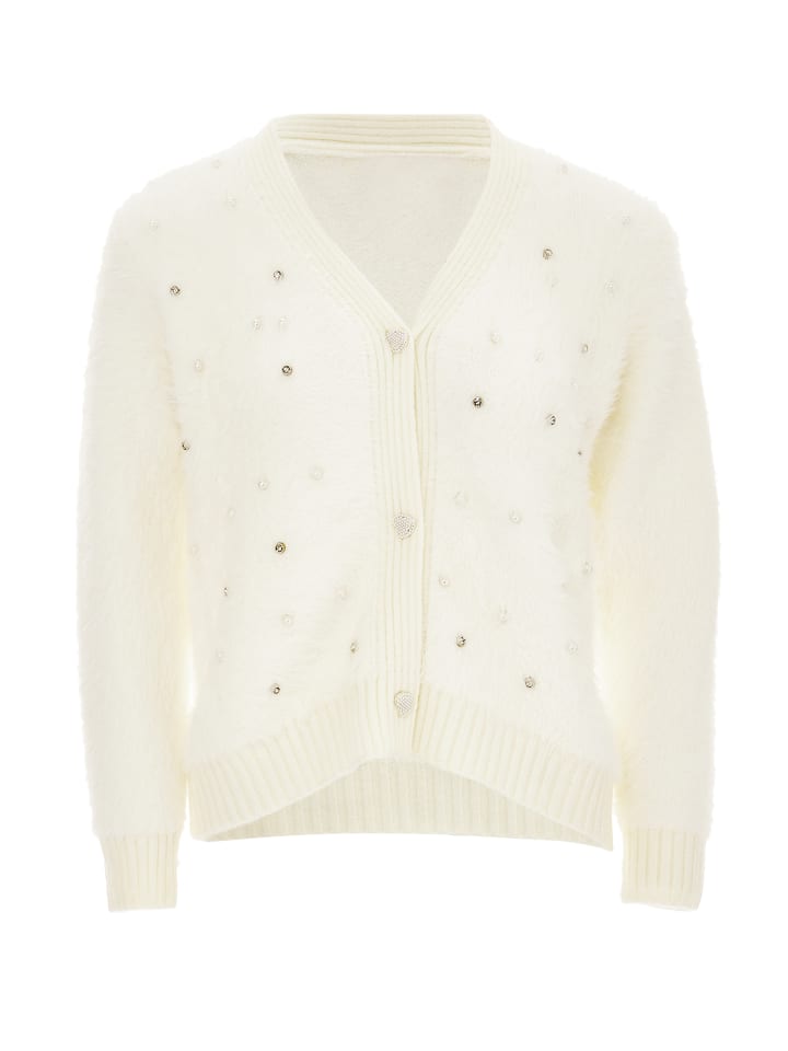 Damen Strickjacke in Weiss