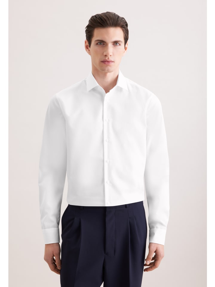 Business Hemd Slim in Weiß