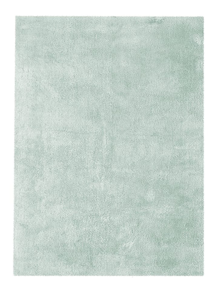 Hochflor Teppich Bianca 110 - Pastellblau