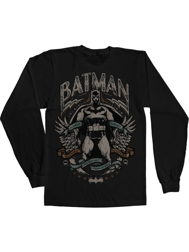 Longsleeve in Schwarz