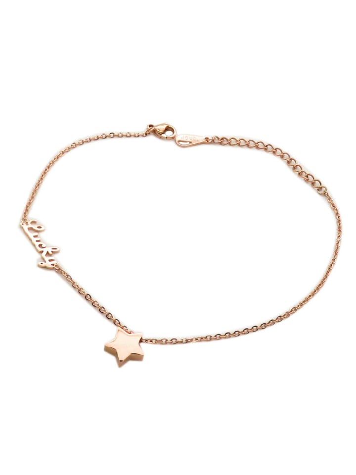 Bettelarmband in Rosegold