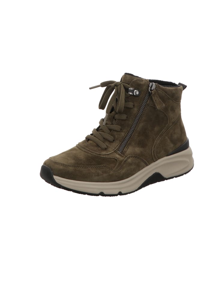 Stiefel in gruen