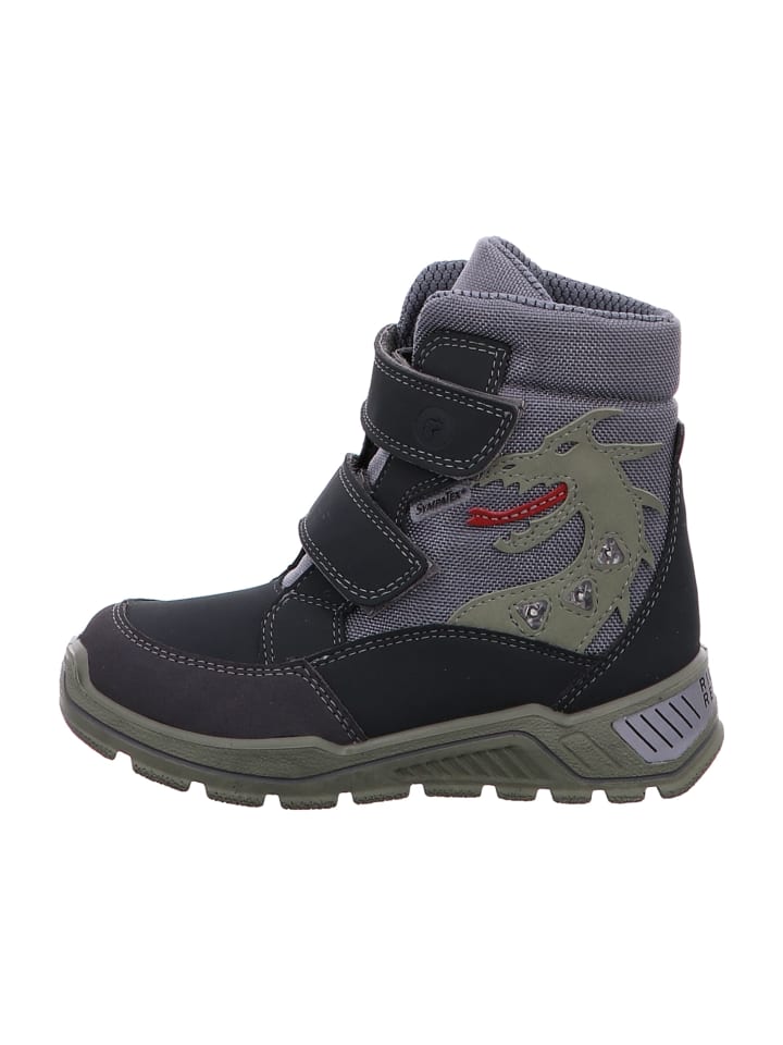 Klettstiefel in Grau