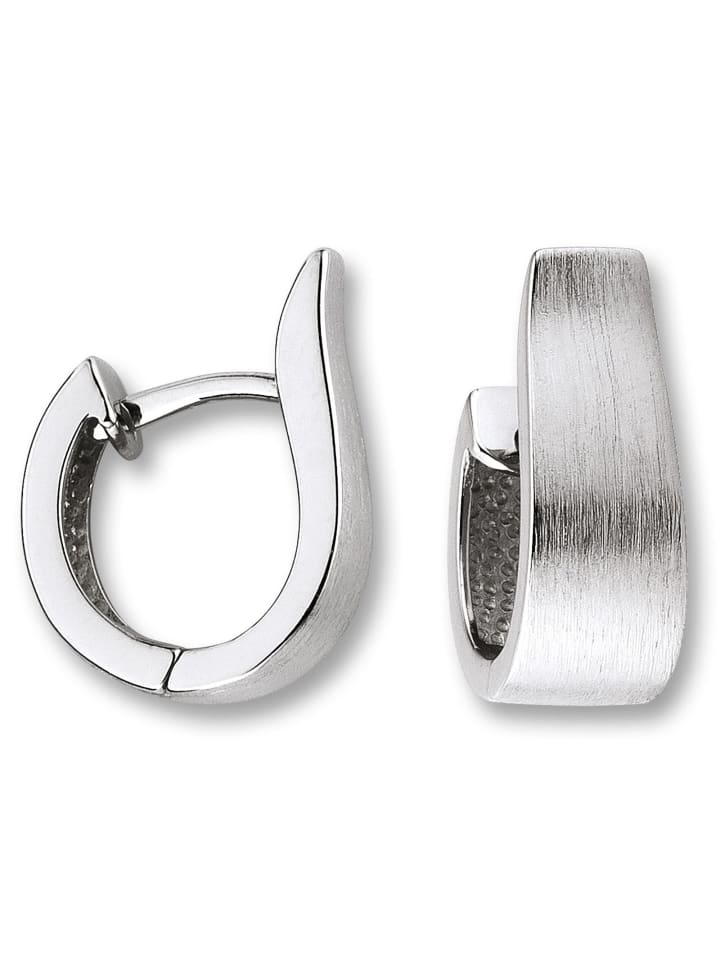 Ohrringe Creolen aus 925 Silber in silber