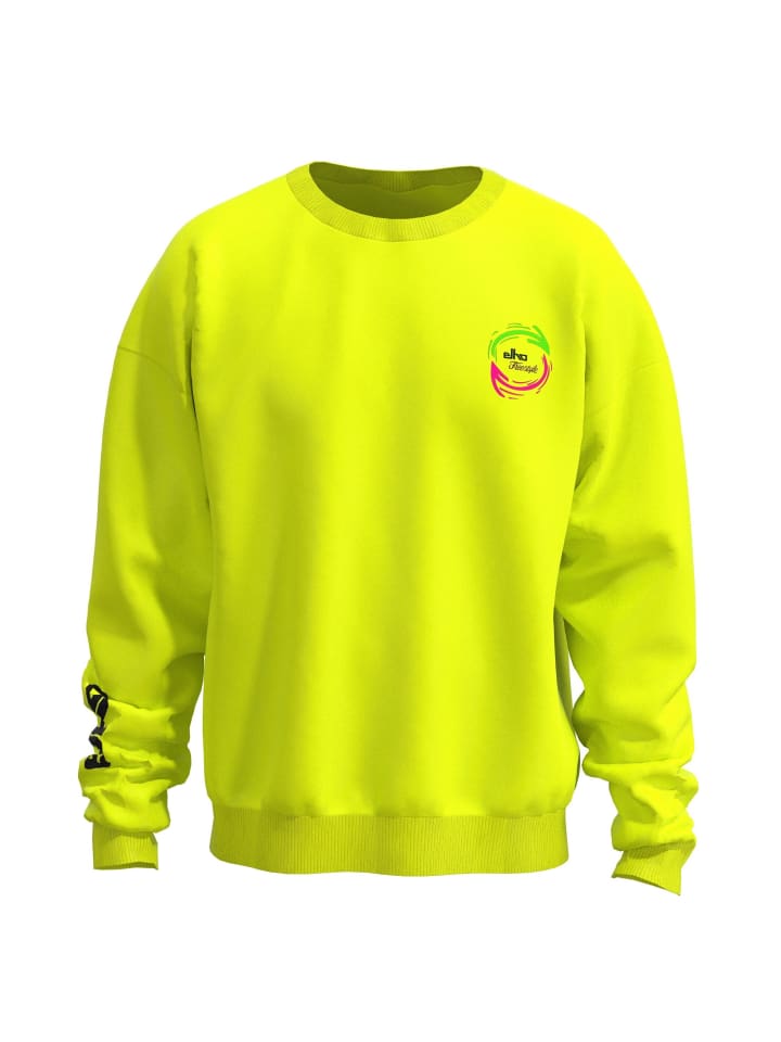 Sweatshirt MAYRHOFEN in NEON YELLOW