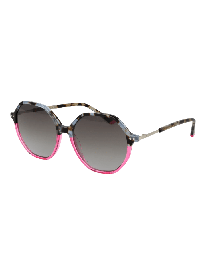 Frauen Sonnenbrille Panto Mehrfarbig