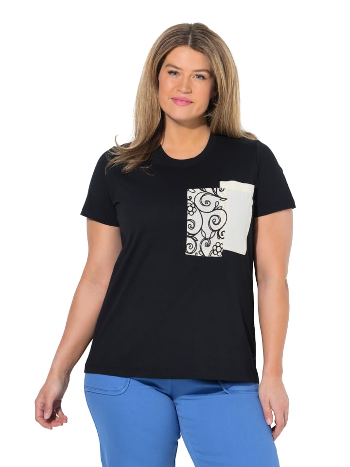Shirt in schwarz