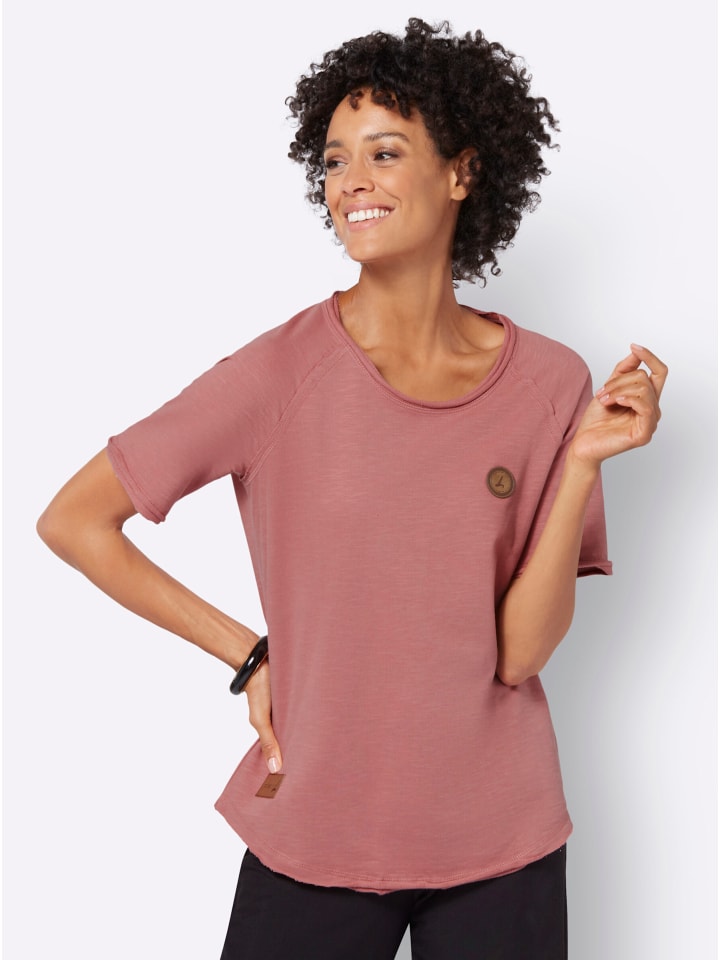 Sweatshirt in rosenholz