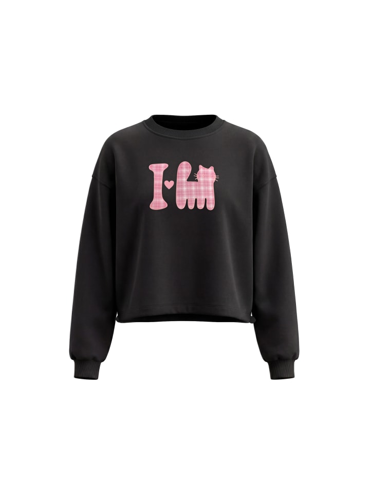 Women Sweatshirt in Black
