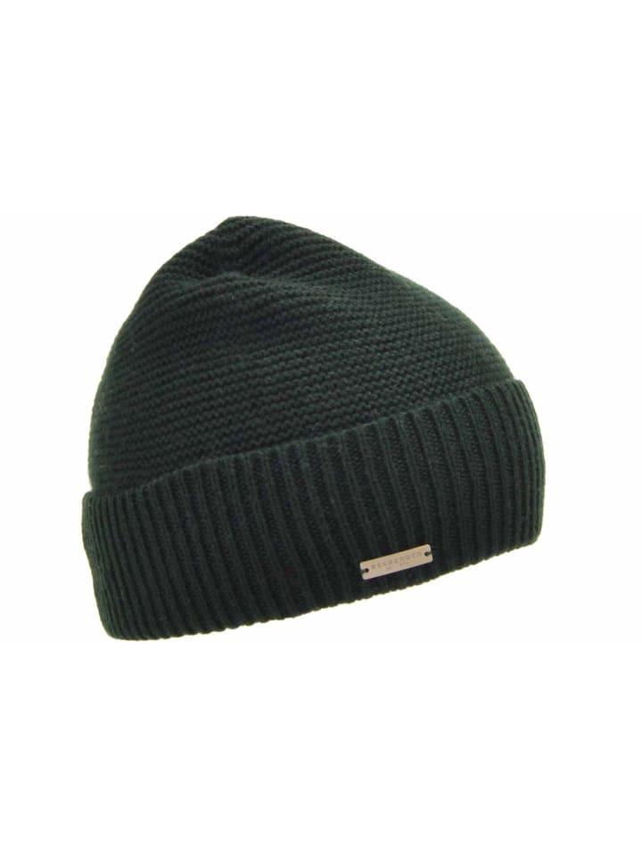 Strickmütze in grün