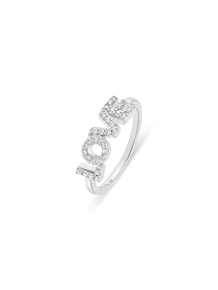 Ring Silver Love Collection in silber