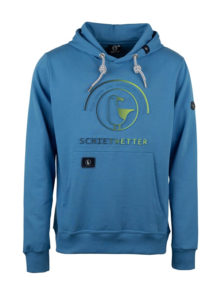 Hoodie Hansi in jeansblau