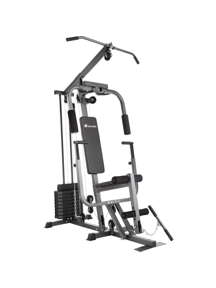 Multigym, Maße: 160 x 98 x 203 cm, gepolstert mit Kunstlederbezug