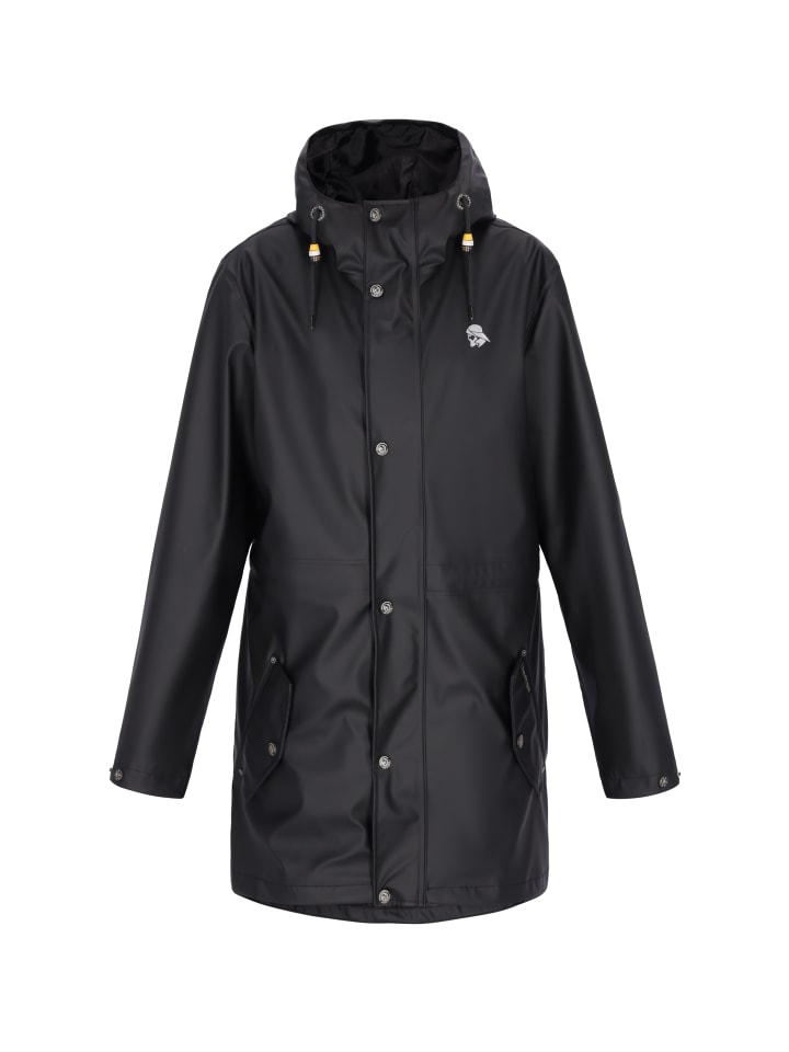 Men Coat in black