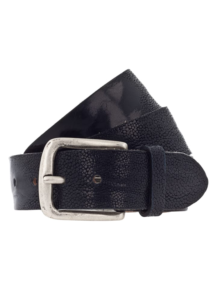 Gürtel Leder marine