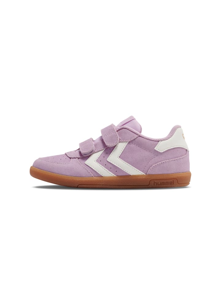 Klettverschluss Sneaker Victory Suede Lebensstil Kinder in ROSEATE SPOONBILL