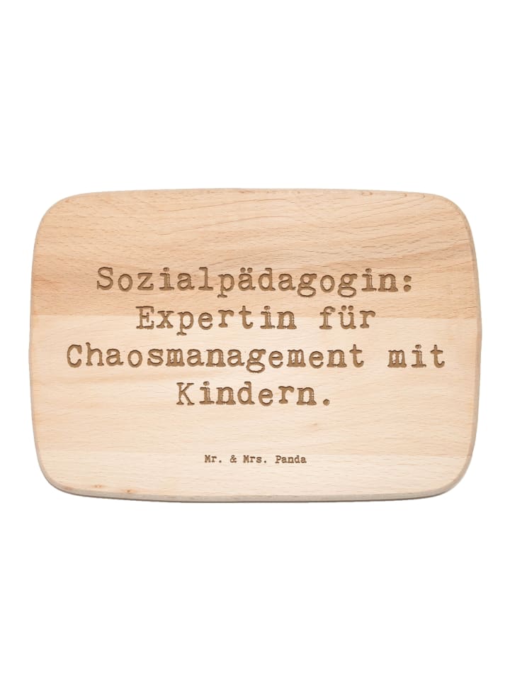 Holzbrett Spruch Sozialpädagogin Chaosmeisterin... in Transparent