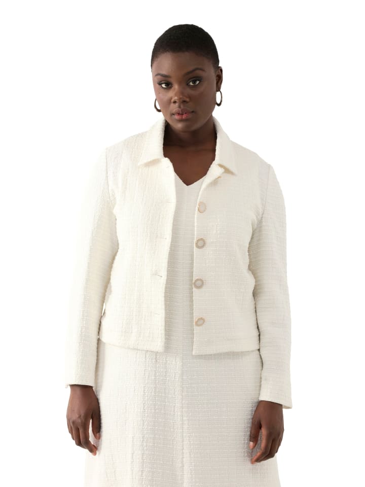 Kurzjacke in offwhite