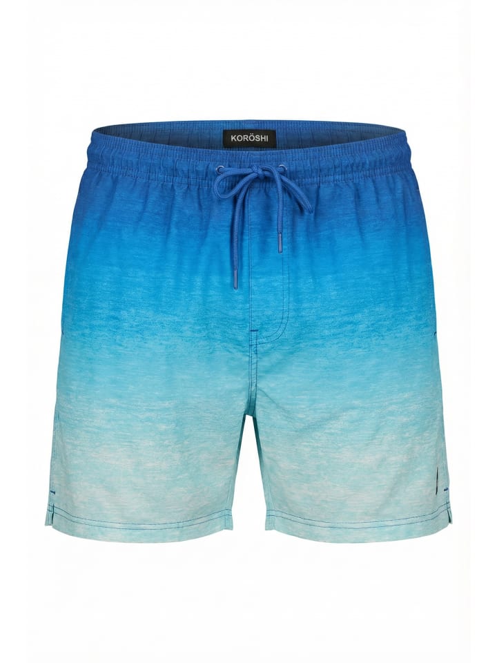 Langer technischer surfbadeanzug für männer in blau