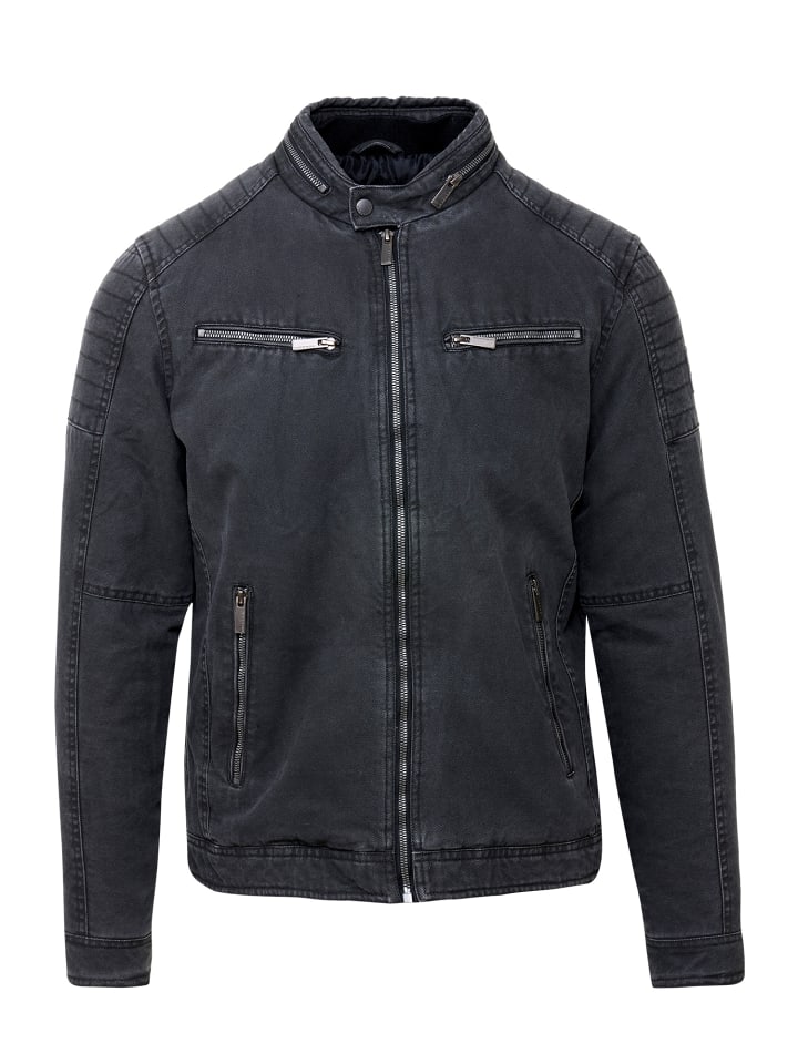 Baumwolljacke in grau